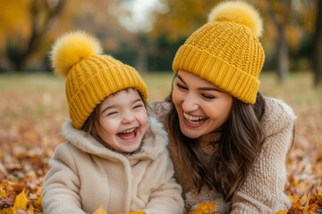 Obraz premium parent and child