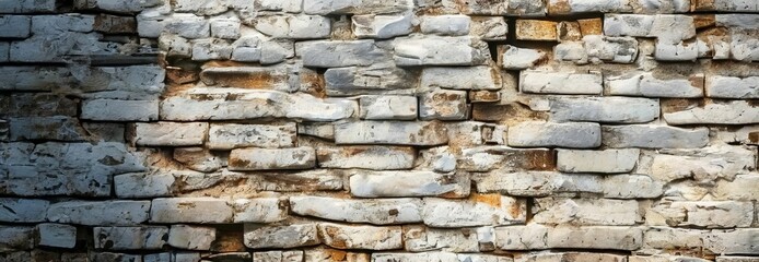 stone wall with brick pattern