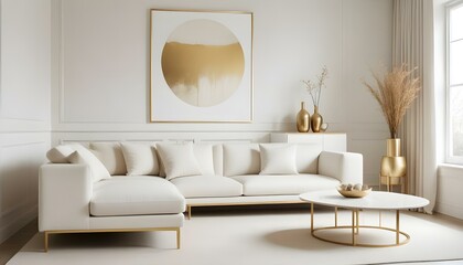 Photo interior modern design room 3d illustration