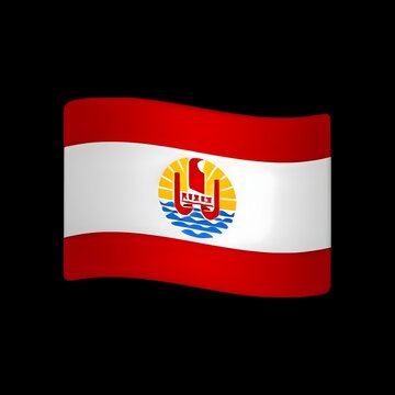 Tahiti Moorea Bora Bora - Tahiti Moorea Bora Bora - Flag - Patch - Back Patches - Patch