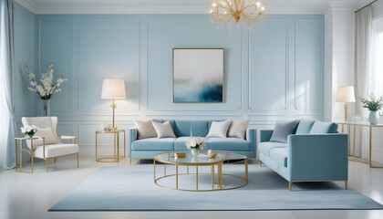 Fototapeta premium Photo interior modern design room 3d illustration