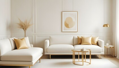 Photo interior modern design room 3d illustration