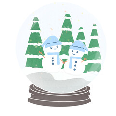 Christmas Snow Globe