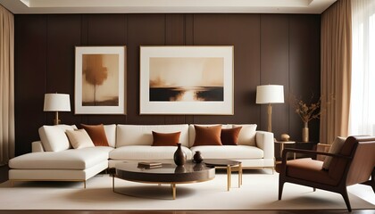 Photo interior modern design room 3d illustration