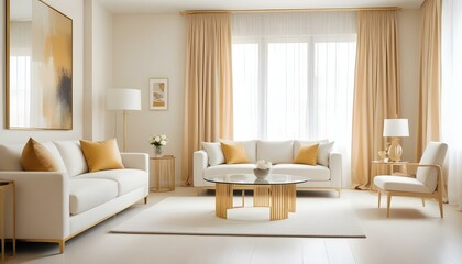 Photo interior modern design room 3d illustration