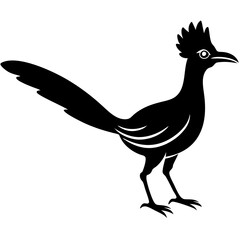 Roadrunner Silhouette Vector Design