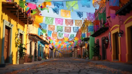 MEXICAN FIESTA. BACKGROUND. WALLPAPER  CONCEPT
