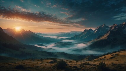Refreshing mountain air