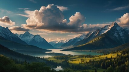 Refreshing mountain air