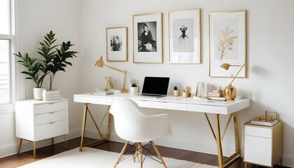 Photo interior modern design room 3d illustration