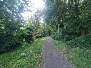 Fototapeta premium Naturlandschaft in Schulzendorf, Brandenburg