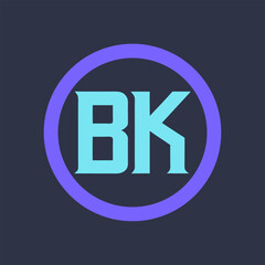 BK letter logo Creative Design.
BK monogram Logo Unique Concept Vector.
BK creative  modern flat abstract  initials letter logo.

