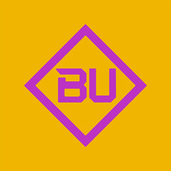 BU letter logo Creative Design.
BU monogram Logo Unique Concept Vector.
BU creative  modern flat abstract  initials letter logo.