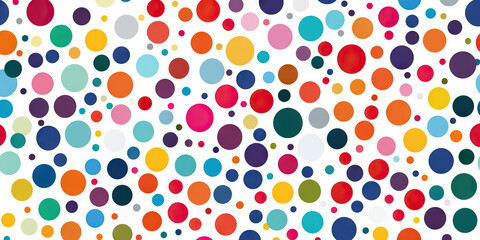 Fototapeta premium A collection of colorful dots and bars representing demographic information about an organization's workforce, highlighting areas for improvement in diversity and inclusion efforts.