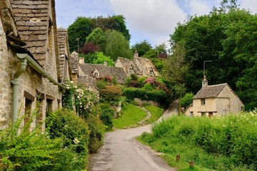 View from footpath leading past the famous picturesque Arlington