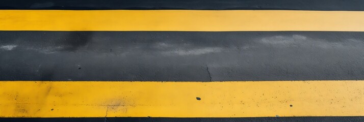 Vibrant yellow and gray background with ample space for text placement and design elements