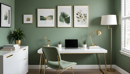 Photo interior modern design room 3d illustration
