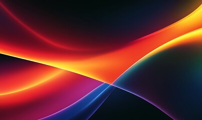 Abstract colorful background with smooth lines.