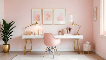 Photo interior modern design room 3d illustration