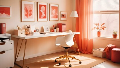 Photo interior modern design room 3d illustration