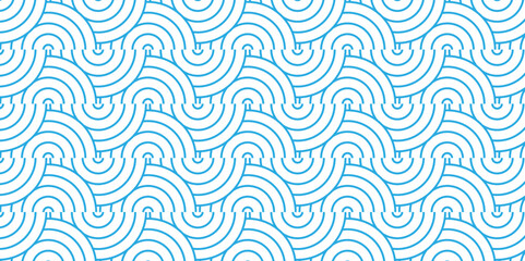 	
Overlapping creative diamond circle abstract blue pattern background with waves texture. geometric digital fabric pattern circles floral and spiral round lapping blue retro background.