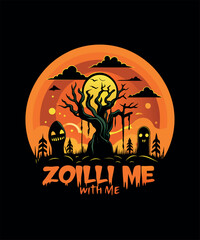 Halloween T-shirt Design