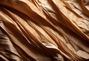detailed close textured crumpled paper displaying unique patterns natural creases ideal backgrounds graphic design applications, visuals, artistic, craft