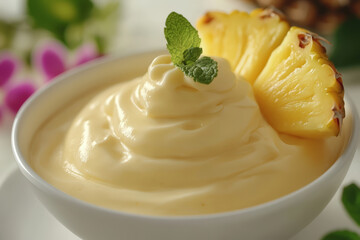 Pineapple Bavarian Cream