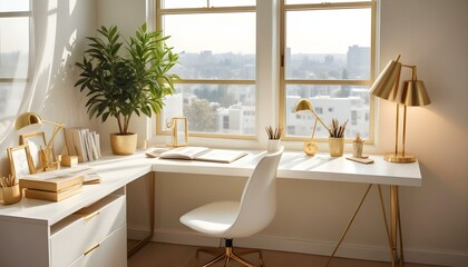 Obraz premium Photo interior modern design room 3d illustration