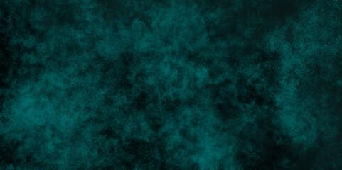 Concrete wall black and teal marble texture abstract background. teal abstract marble texture background with curved grunge texture with scratches dark blue watercolor splash grunge.