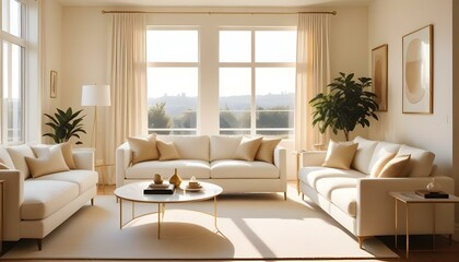 Fototapeta premium Photo interior modern design room 3d illustration