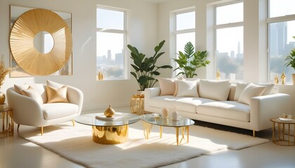 Photo interior modern design room 3d illustration