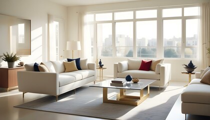 Photo interior modern design room 3d illustration