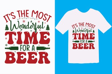 Christmas T shirt design or Lettering Christmas t shirt design template or Typography Santa T shirt design vector for the Christmas lover warm advance wishes for merry Christmas