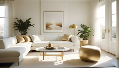Photo interior modern design room 3d illustration