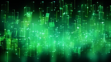 Fototapeta premium Vibrant bright green background ideal for creative projects, designs, and artistic expressions