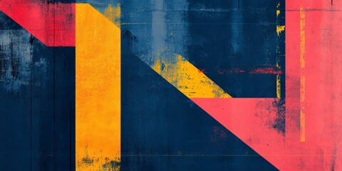 Naklejka premium Bold minimalist neo brutalism sale banner with oversized text and striking textures