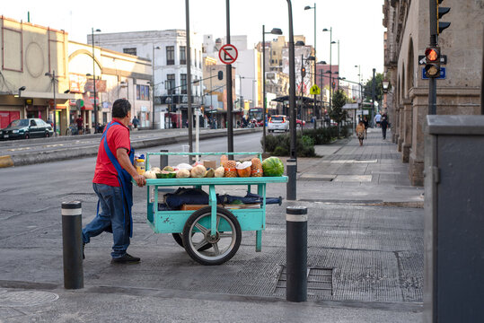 Mexico typical street vendor