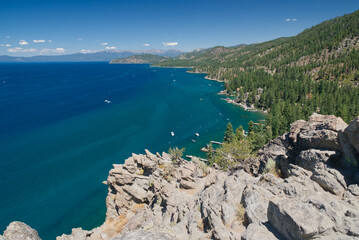 Lake Tahoe from Cave Rock