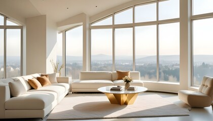 Fototapeta premium Photo interior modern design room 3d illustration