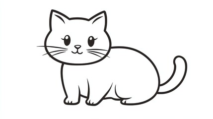 Obraz premium illustration of a cat