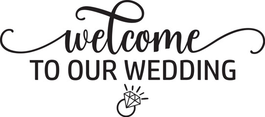 Welcome to Our Wedding