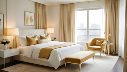 Fototapeta premium Photo interior modern design room 3d illustration