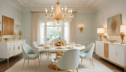 Fototapeta premium Photo interior modern design room 3d illustration