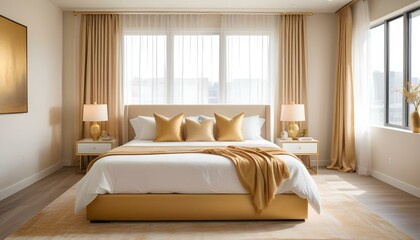 Photo interior modern design room 3d illustration