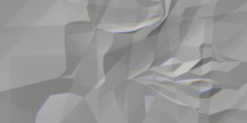 Obraz premium Abstract gray crumpled paper texture background. white fabric crushed textured crumpled. white wrinkly backdrop paper background. gray paper texture material. panorama grunge wrinkly paper texture.
