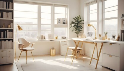 Fototapeta premium Photo interior modern design room 3d illustration