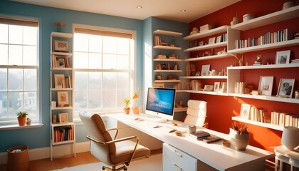 Photo interior modern design room 3d illustration