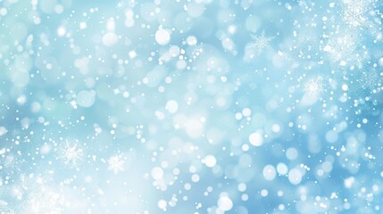 Abstract Winter Wonderland