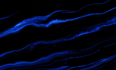 Marble rock texture blue ink pattern liquid swirl paint black dark that is Illustration background for do ceramic counter tile white that is abstract waves skin wall luxurious art ideas concept.